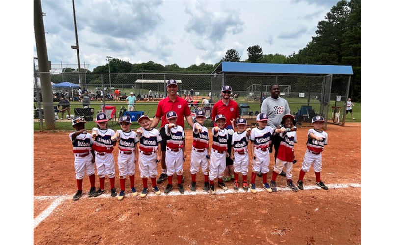 2025 Winston 7U Nationals 1st Place Georgia State Championship 